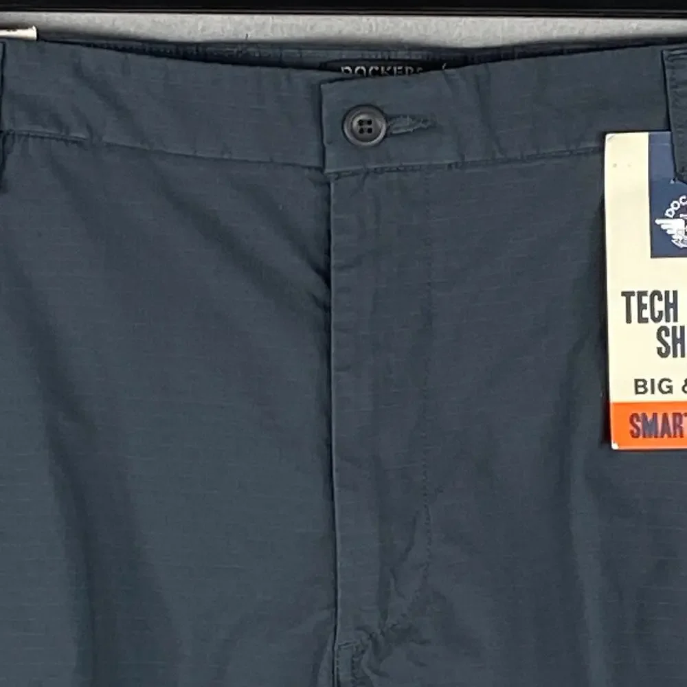 Dockers Men's Tech Cargo Shorts - Dark Blue - Picture 3 of 10